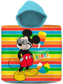 Poncho Praia Algodão Mickey Summer