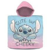 Poncho Praia Algodão Stitch Cute but Cheeky