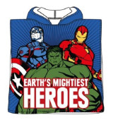 Poncho Praia Microfibra Avengers Earth´s Mightiest Heroes
