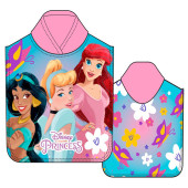 Poncho Praia Microfibra Disney Princesas