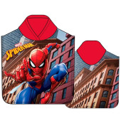 Poncho Praia Microfibra Marvel Spiderman