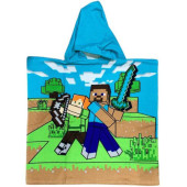 Poncho Praia Microfibra Minecraft