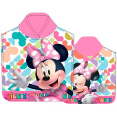 Poncho Praia Microfibra Minnie