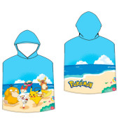 Poncho Praia Microfibra Pokémon Beach