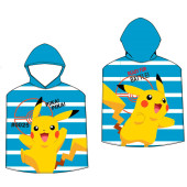 Poncho Praia Microfibra Pokémon Pikachu #0025