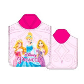 Poncho Praia Microfibra Princesas Disney