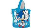 Poncho Praia Microfibra Sonic Gotta Go Fast