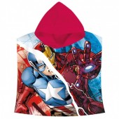 Poncho toalha Avengers Marvel Capitan America Iron Man