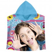 Poncho Toalha Soy Luna Disney - Faces algodon