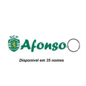 Porta-Chaves Sporting com Nome Porta-Chaves Sporting com Nome