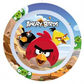 Prato Melamina Angry Birds