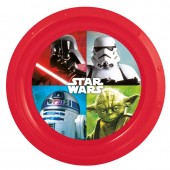 Prato plástico com dos Star Wars