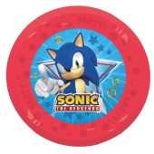 Prato Plástico Sonic 21cm
