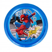 Prato Plástico Spiderman Marvel Thwip