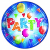 Pratos Fabulous Party 8 Und