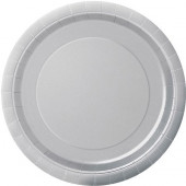Pratos Prata 17cm - 20 und