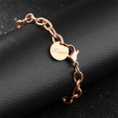 Pulseira c/ Medalha Dourada