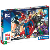 Puzzle 104 peças DC Comics