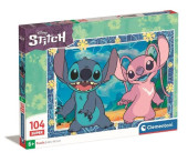 Puzzle 104 peças Stitch