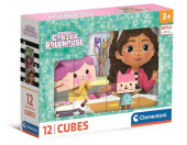 Puzzle 12 Cubos Gabby´s Dollhouse