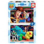 Puzzle 2x48 peças Toy Story 4