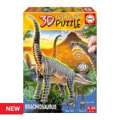 Puzzle 3D Creature Dino Brachiosaurus