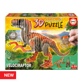 Puzzle 3D Creature Dino Velociraptor