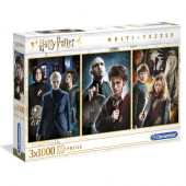 Puzzle 3x1000 peças Harry Potter