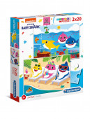 Puzzle Baby Shark 2x20 peças