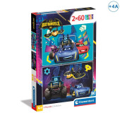 Puzzle Batwheels DC Comics 2x60 peças