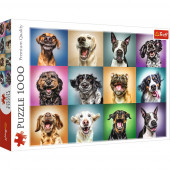 Puzzle Cães Divertidos 1000 Peças