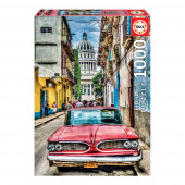 Puzzle Carro Antigo Havana 1000 peças