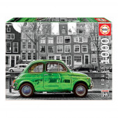 Puzzle Carro em Amesterdão 1000 peças
