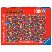 Puzzle Challenge Super Mario Nintendo 1000 peças