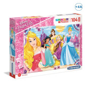 Puzzle Disney Princesas 104 peças