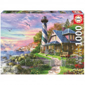 Puzzle Farol em Rock Bay 1000 peças