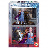 Puzzle Frozen 2 2x100 peças