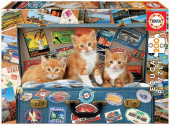 Puzzle Gatinhos Viajantes 200 peças