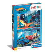 Puzzle Hot Wheels 2x60 peças