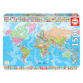 Puzzle Mapa do Mundo 1500 pcs