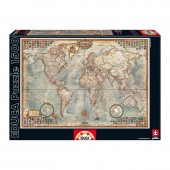 Puzzle Mapa Politico Mundial 1500 pcs