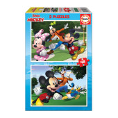 Puzzle Mickey and Friends 2x48 peças