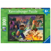 Puzzle Minecraft 100 peças