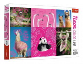 Puzzle Neon Animais 1000 Peças