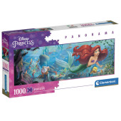 Puzzle Panorama Pequena Sereia Disney 1000 peças