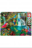 Puzzle Papagaios Tropicais 1000 peças
