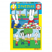 Puzzle Simon 2x48 peças