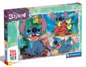 Puzzle Stitch Disney 104 peças