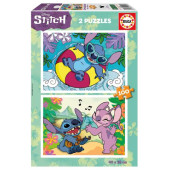 Puzzle Stitch Disney 2x100 peças