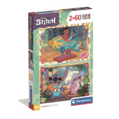 Puzzle Stitch Disney 2x60 peças